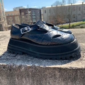 burberry platform mary janes